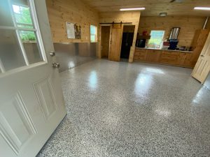 Example of an epoxy coated garage.